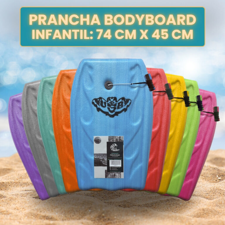 Prancha BodyBoard Infantil 74 x 45 Criança Adoles