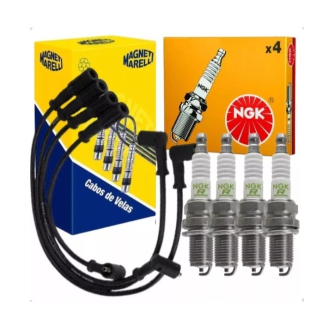 Cabos+Velas Palio Siena Punto Uno Strada Fire 8v 2