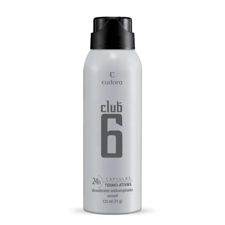 Eudora Club 6 Desodorante Aerossol 125ml
