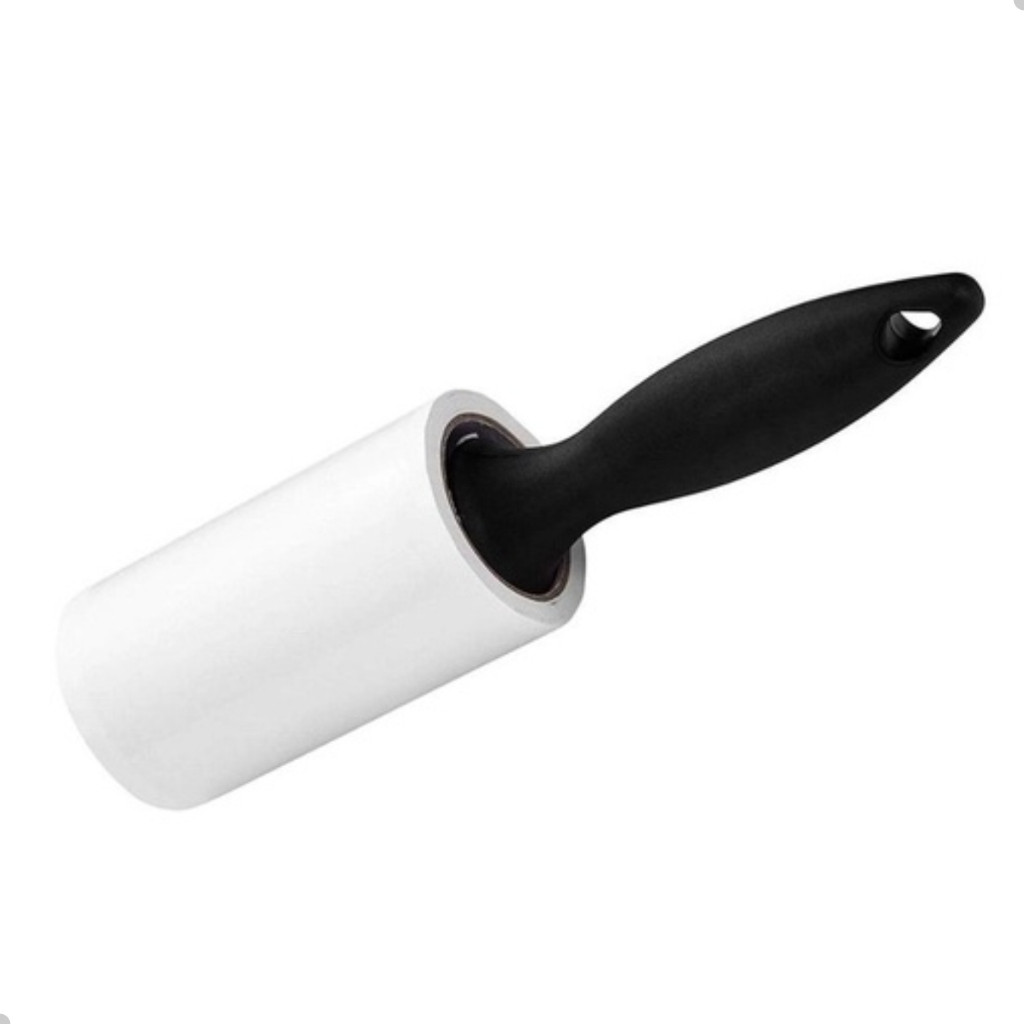 Mini Rolo Adesivo Tira Pelo 20 Folhas Remove Cabelos Fiapos Poeira da Roupa Tecido Sofa RD1216