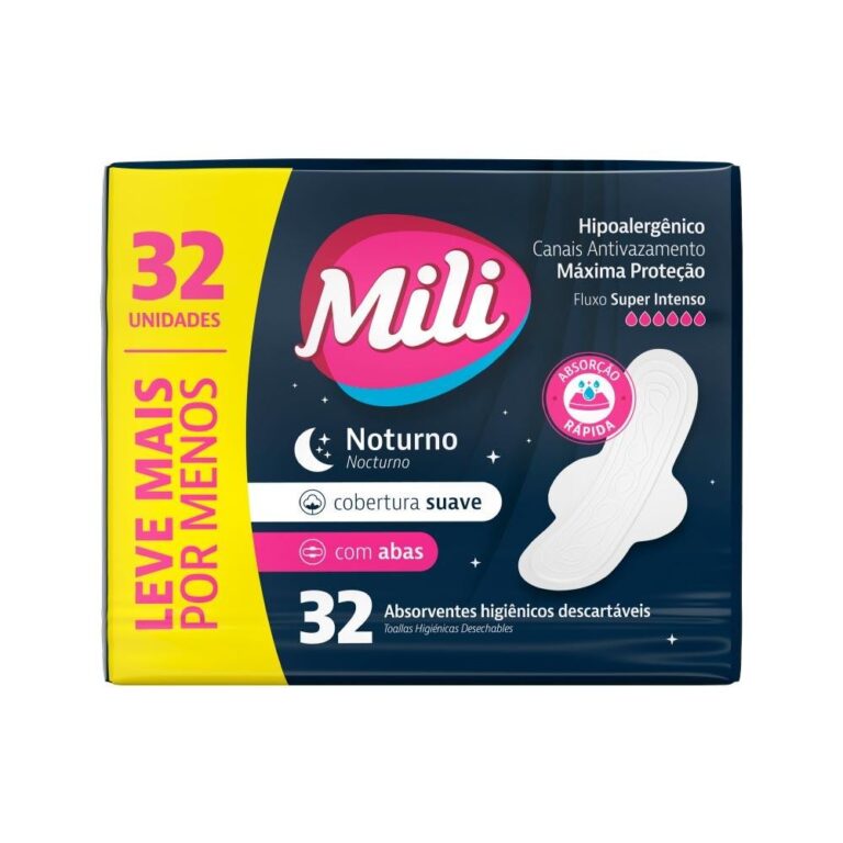 Absorvente Mili Noturno 32un Suave Abas