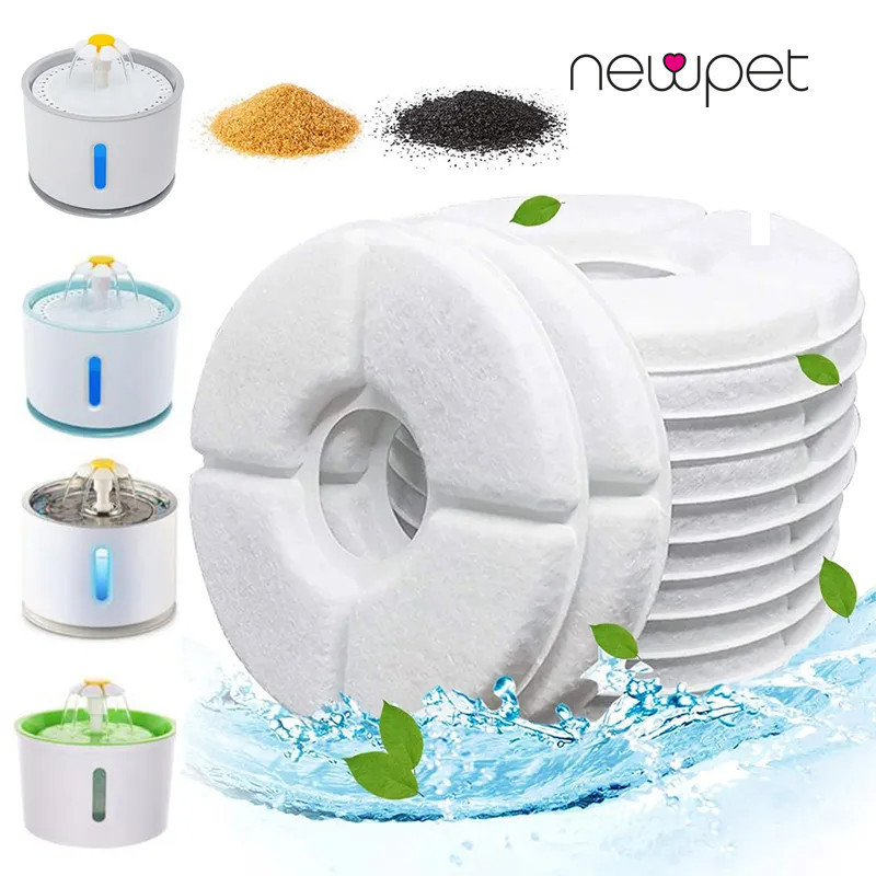 4 Peças Substituto Filtro De Carbono Ativado Para Gatos Filtros De Substituição De Fonte De Água Ace