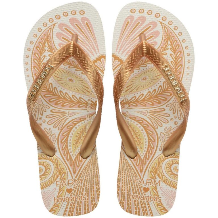 Chinelo Havaianas Farm Papillon