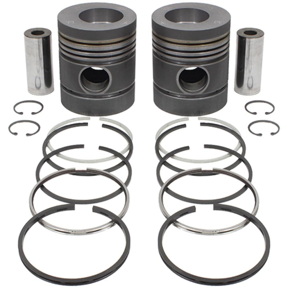 Par Pistão Com Anel L 708 E 1987 a 1990 Mahle S48100