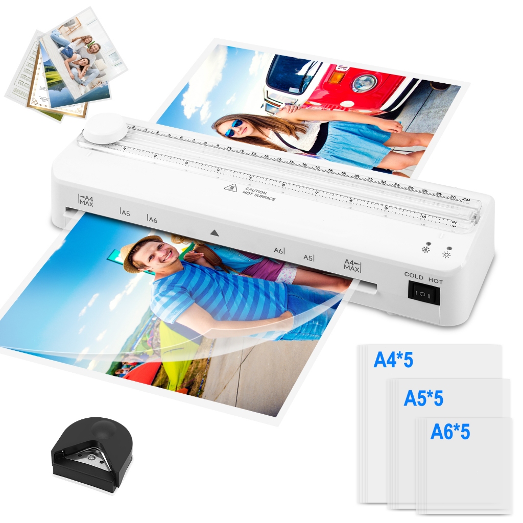 4 Em 1 Plastificadora e Laminadora Portátil A4 Para Escolas 110/220V