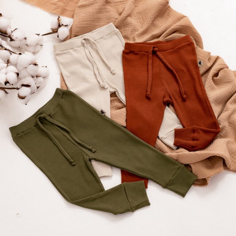 Calça Bebê Canelada Comfort Premium 100% Algodã