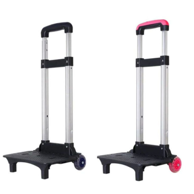 Carrinho Para Mochila Escolar Com Trava Universal 