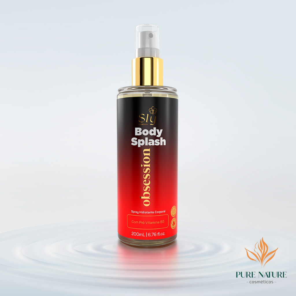 Body Splash Desodorante Colônia 200ml Inspiração Alta Fixação Pure Nature