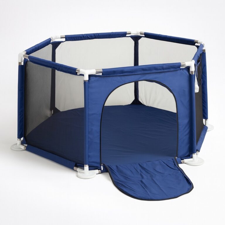 Cercadinho P/ Bebês Chiqueirinho Portátil Com Bo