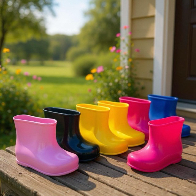 Bota Galocha Infantil Criança baby Bebê pronta E