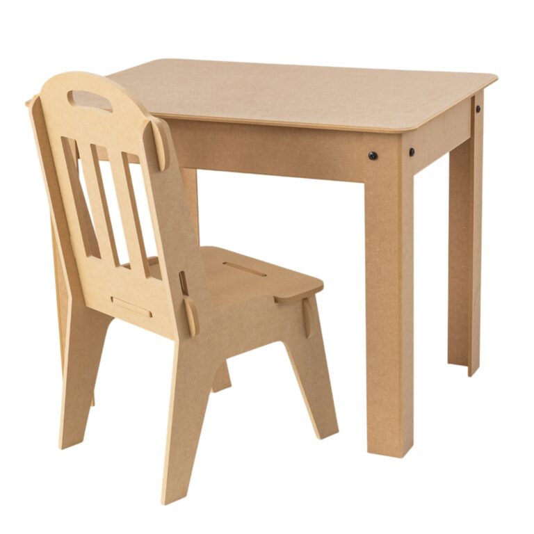 Mesinha Simples sem compartimento Desmontável Ret