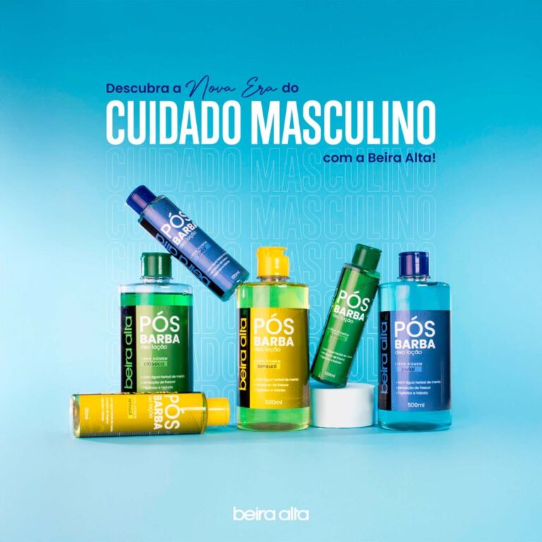Loção Pós-Barba Masculina Beira Alta 500ml  Aç