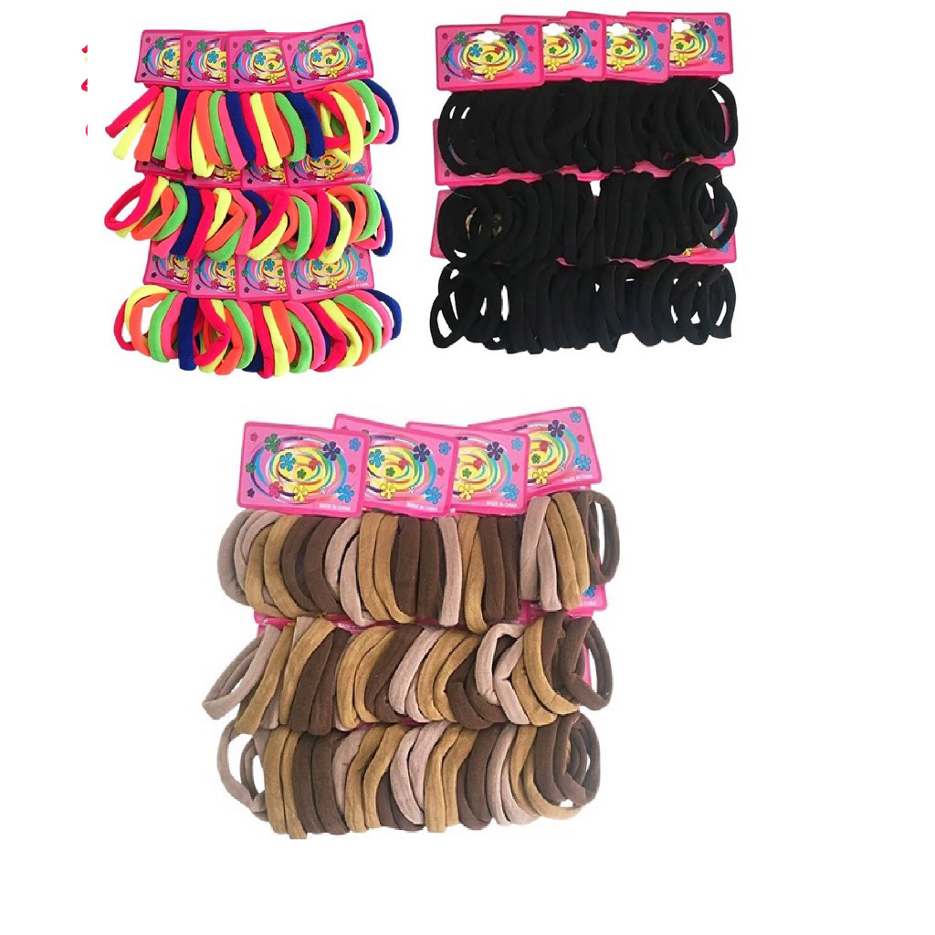 KIt 6/48/72 xuxinha de meia para cabelo – Elástico