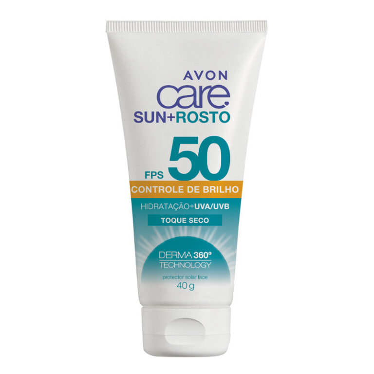 Protetor Solar Rosto Controle De Brilho Fps 50 40g