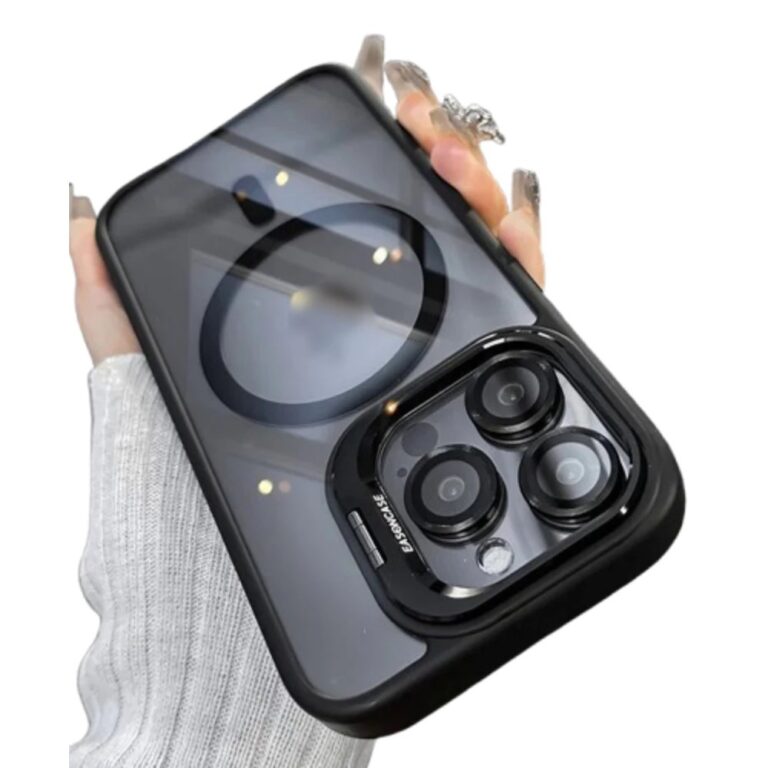 Capinha Premium Magsafe C/ Tampa Suporte Câmera e