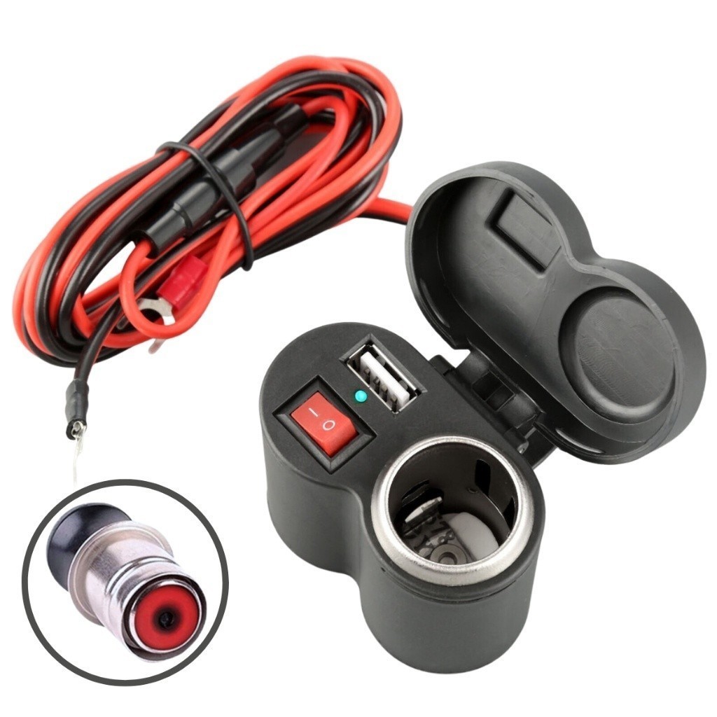 Carregador De Celular Usb Turbo Para Motos JIMMY