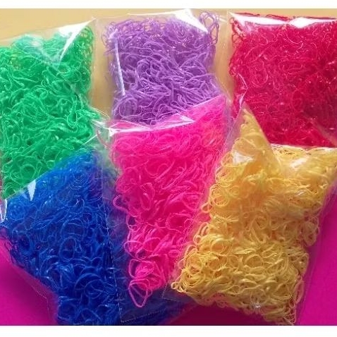 1000 Elásticos Fino Penteado Pet Banho e tosa Pet