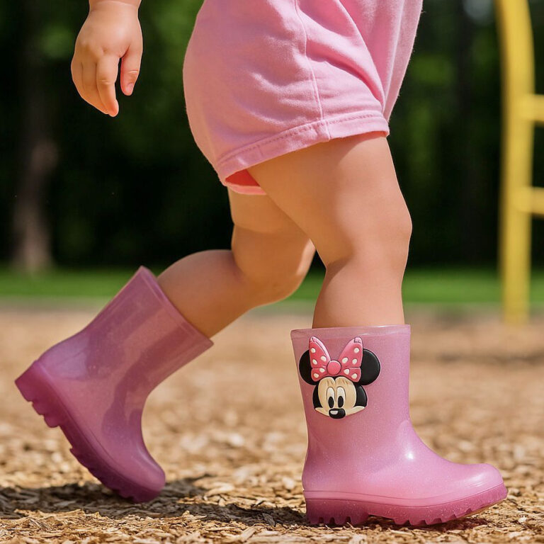 Galocha Infantil Menina Bota Feminina Confortável