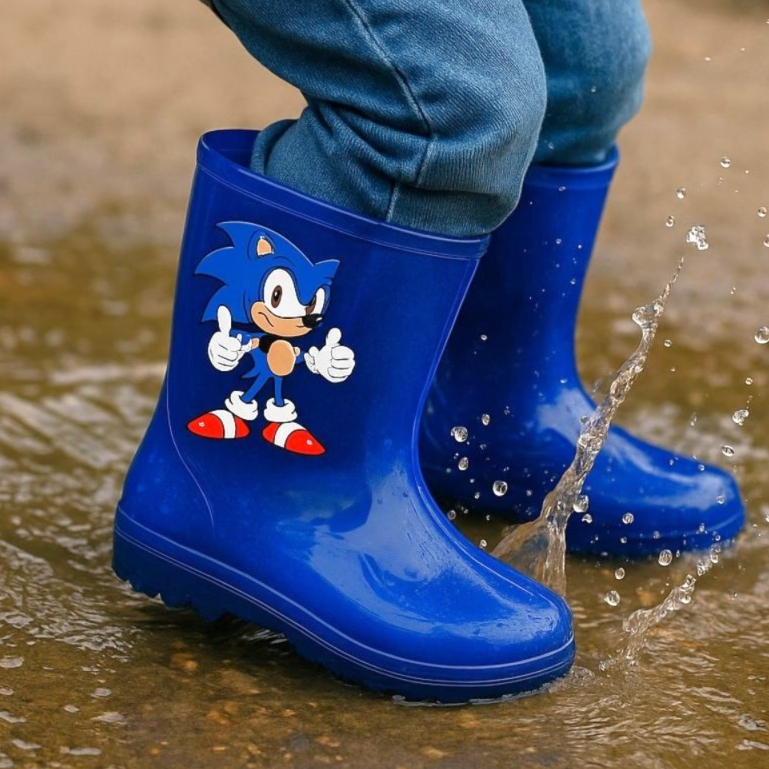 Galocha Infantil Menino Bota Masculina Confortáve