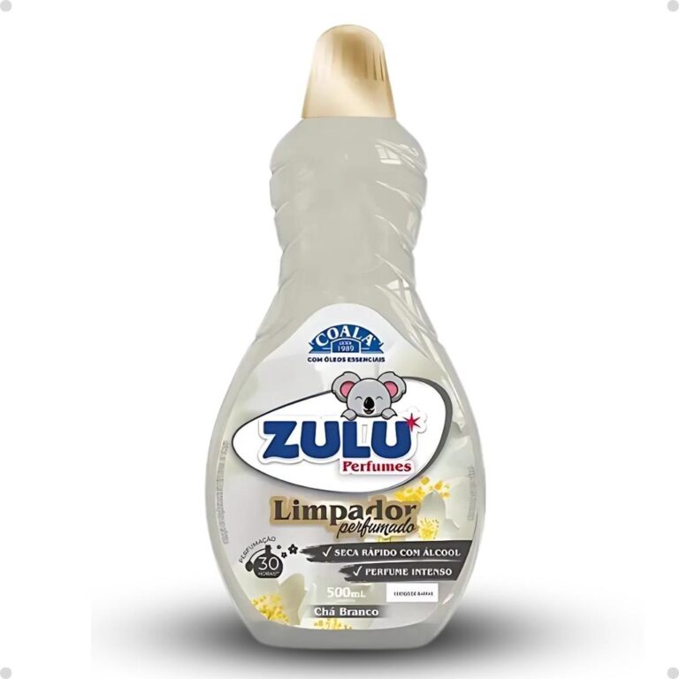 Limpador Perfumado Coala Zulu Perfumes Chá Branco