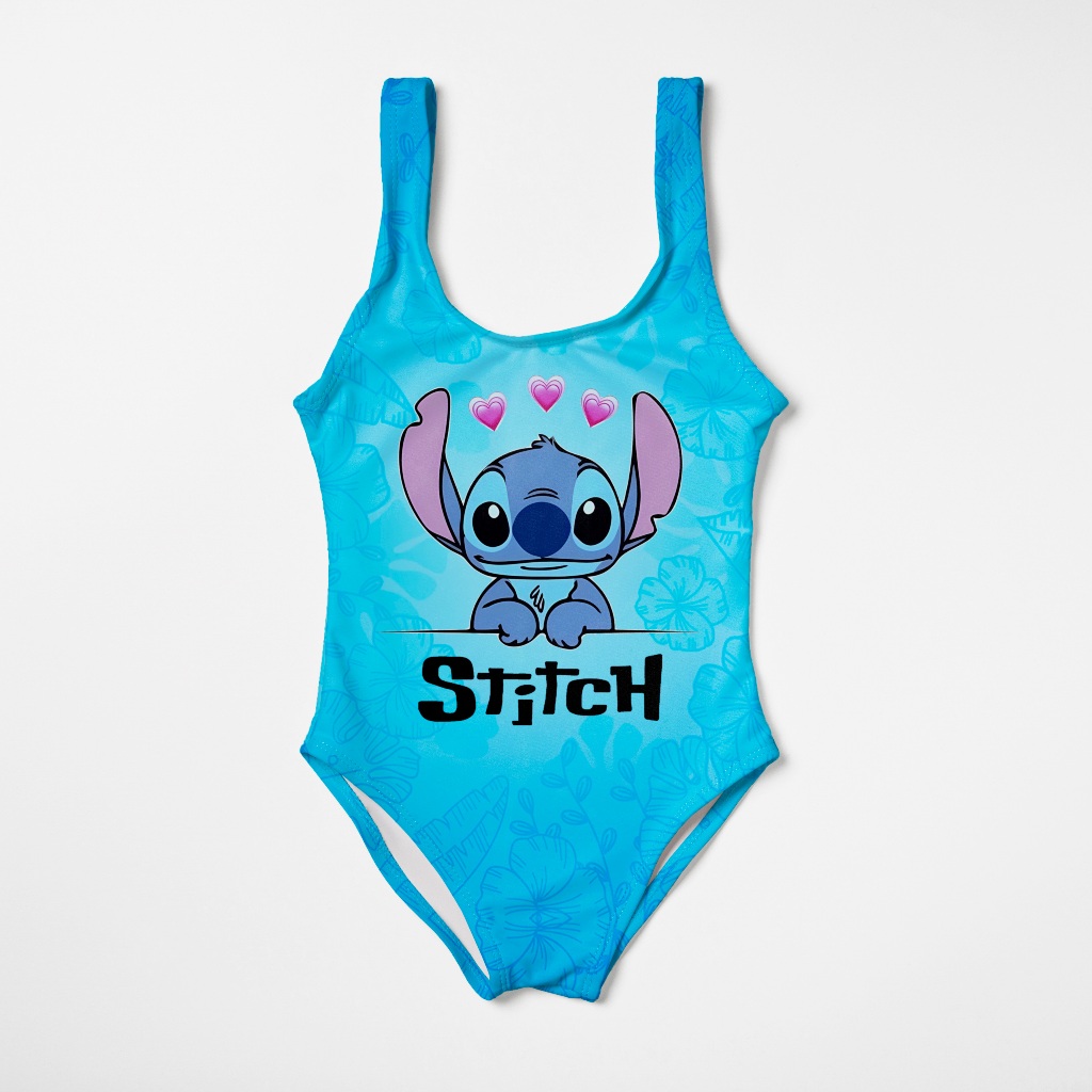Maiô Infantil Proteção Solar UV50+ Biquíni Menina Juvenil Traje Banho Praia/Piscina/Natação Estampad
