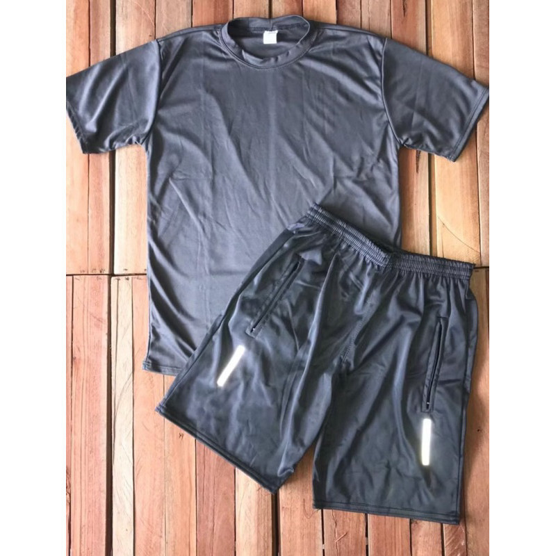 Conjunto Masculino Esportivo Camiseta + bermuda Casual basico e elegante