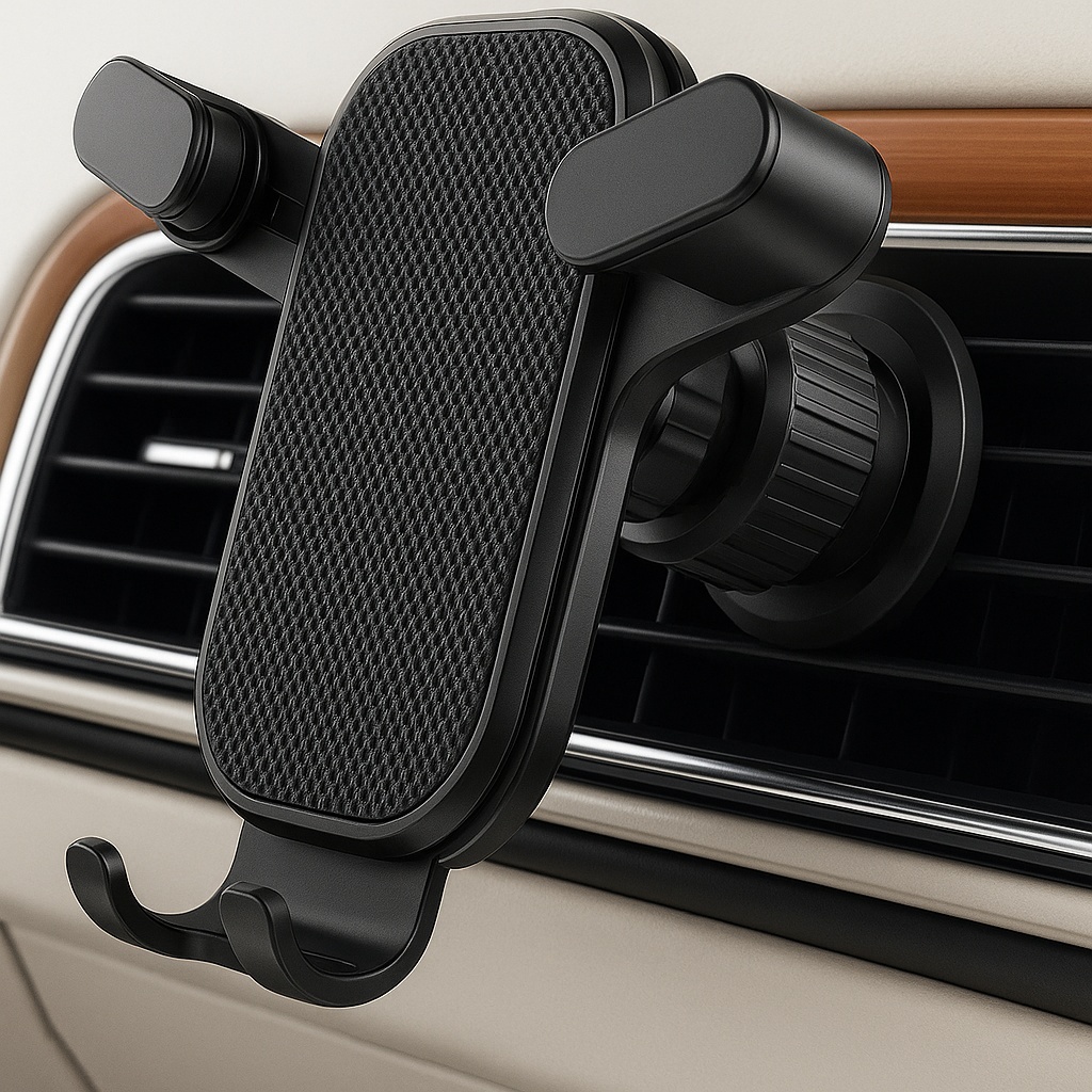 Suporte de Celular Carro 360. Giratório Universal Multifuncional Ventilacao Ar Condicionado Veicular
