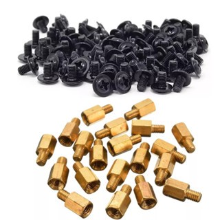 Kit 12x Parafusos M3x5mm + 12x Espaçadores Para P