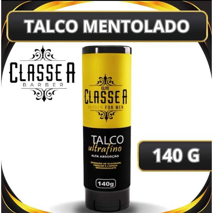 Talco Ultrafino mentolado Classe A 140G
