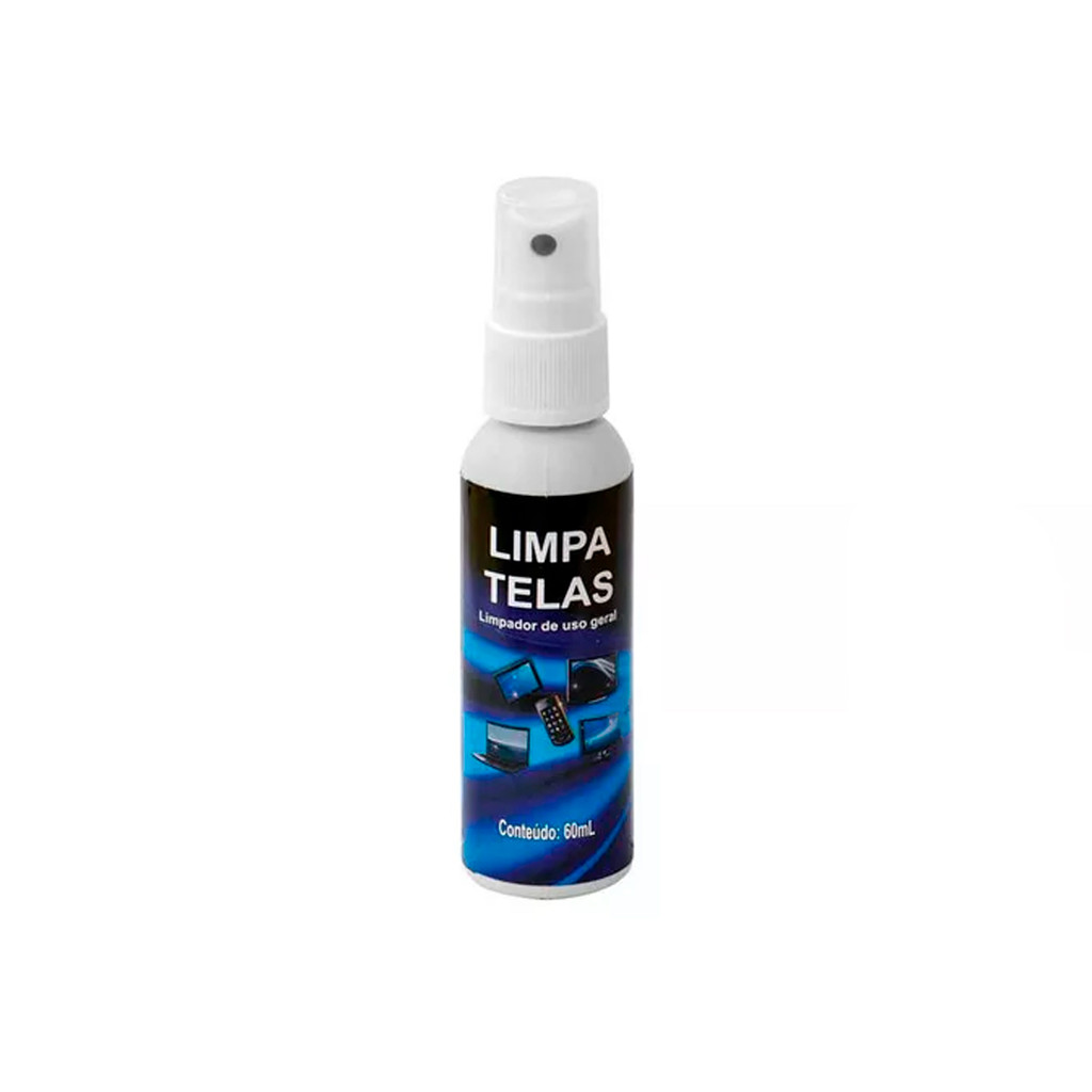 Kit Limpa Tela Spray Para Câmera e Lente + flanela