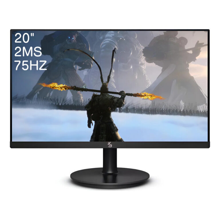 Monitor 3Green 20 LED 75 Hz HD M200whd Cor Preto
