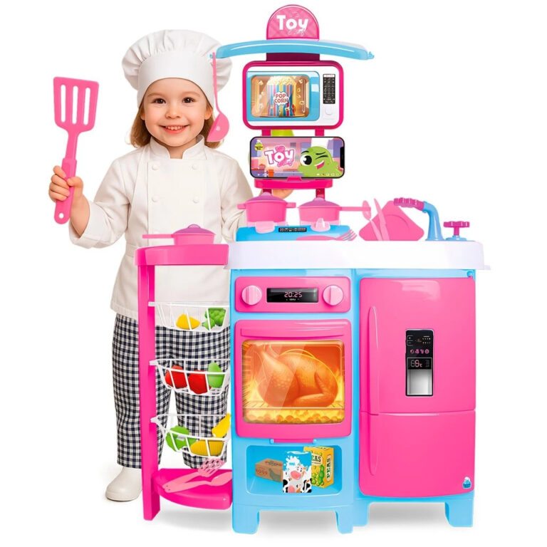 Brinquedo Mega Cozinha Completa Toy Chef Com Fogã