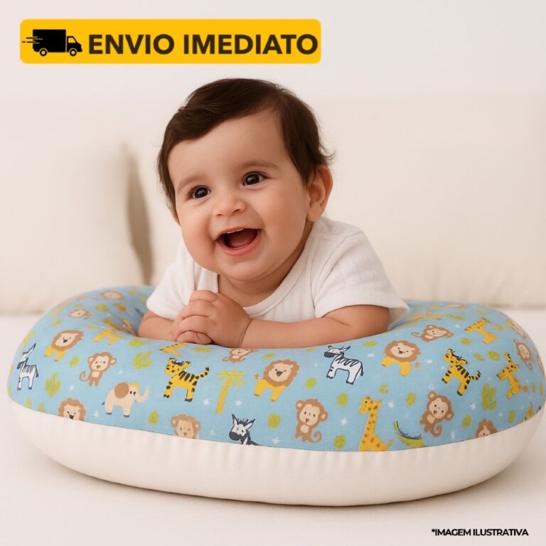 Almofada de Amamentação Extra Grande 100% Algod�