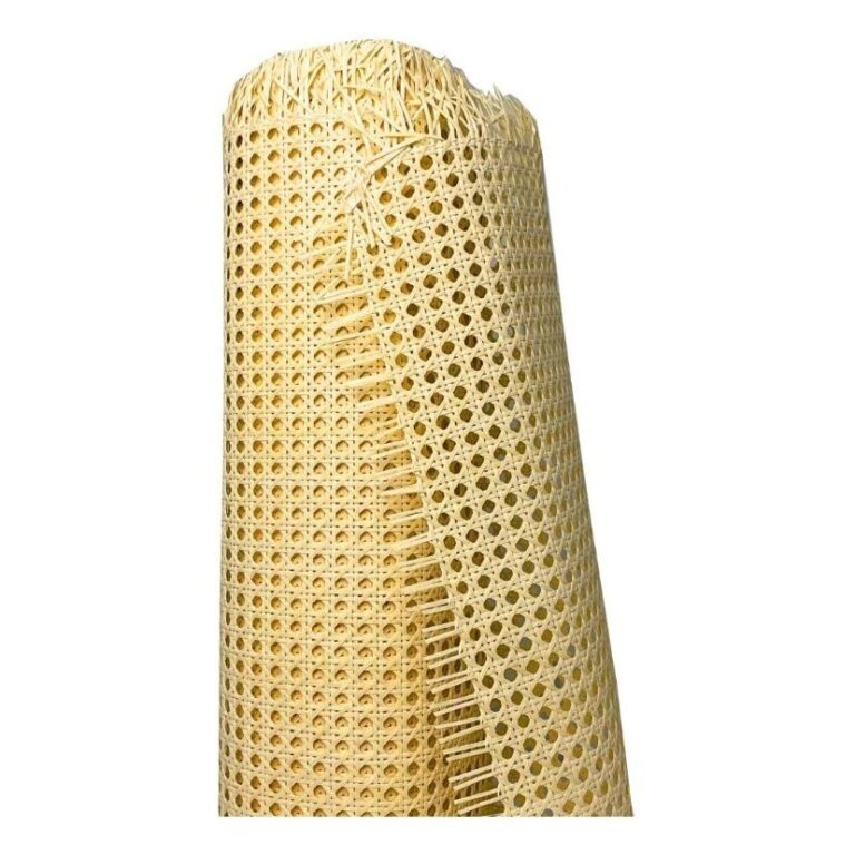 Palhinha Indiana Rattan Sextavada Tela Papel Natur
