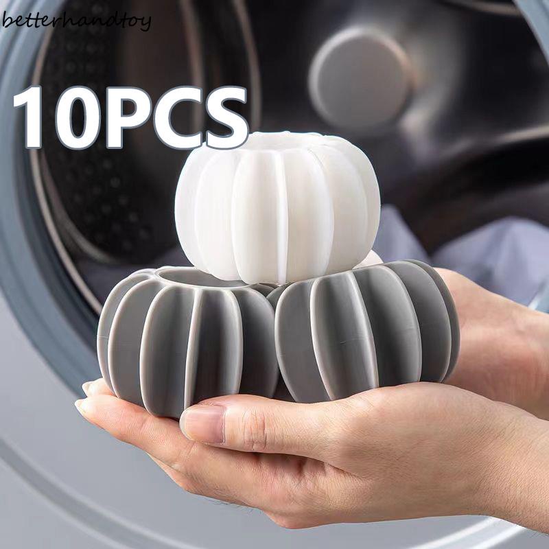 Bola De Lavar Roupa Mágica De Silicone 10pcs Reutilizável Ferramenta De Limpeza De Cabelo Removedor