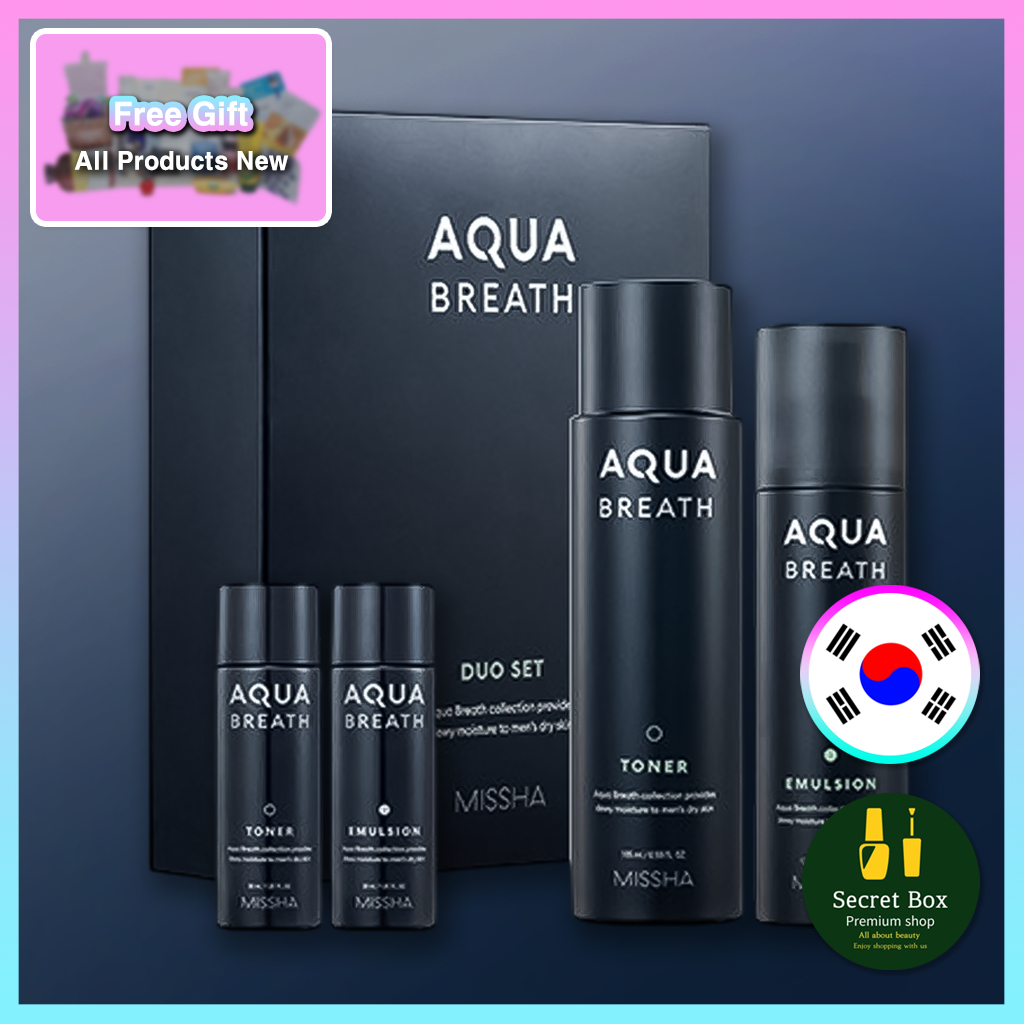 Conjunto MISSHA For Men Aqua Breath Duo (Toner + Emulsão)