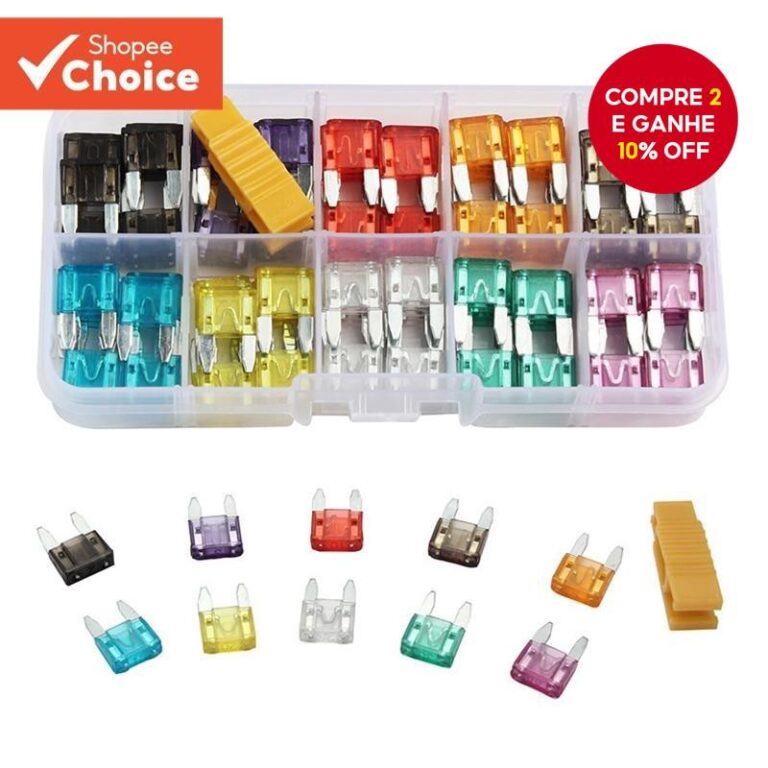 100/120PCS 32A Fusíveis De Carro Pequeno De Alum�