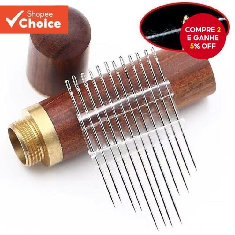 Kit De Costura De Madeira Sem Agulha | Barris De A