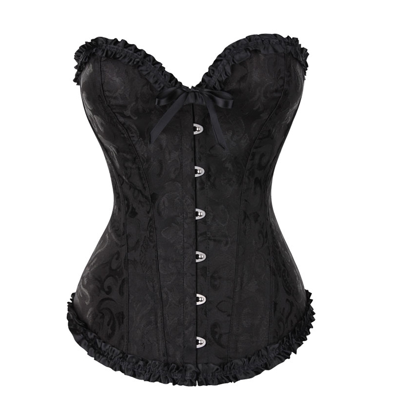 Beonlema Feminino Sexy Com Cadarço Overbust Espartilho Top Espartilhos E Bustiers Korse Corsage Kors