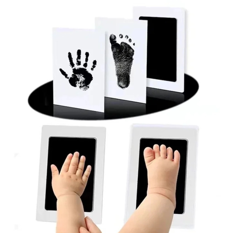 Criativo Seguro Cuidados Criativos Para Bebês Com A Mão Não-Tóxica Kit De Impressão De Lembranças De