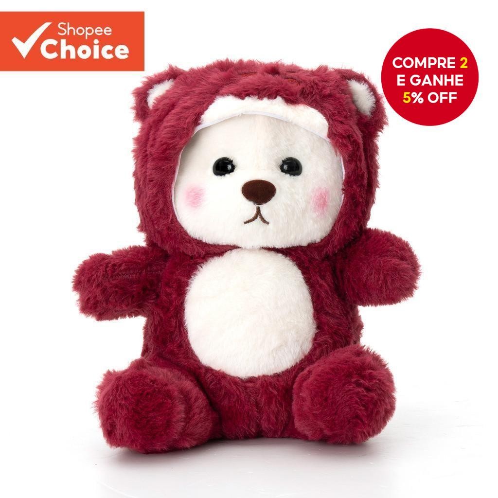 Urso De Pelúcia 25cm TeddyTales Boneca De Brinquedo Infantil Presente Perfeito Para Crianças