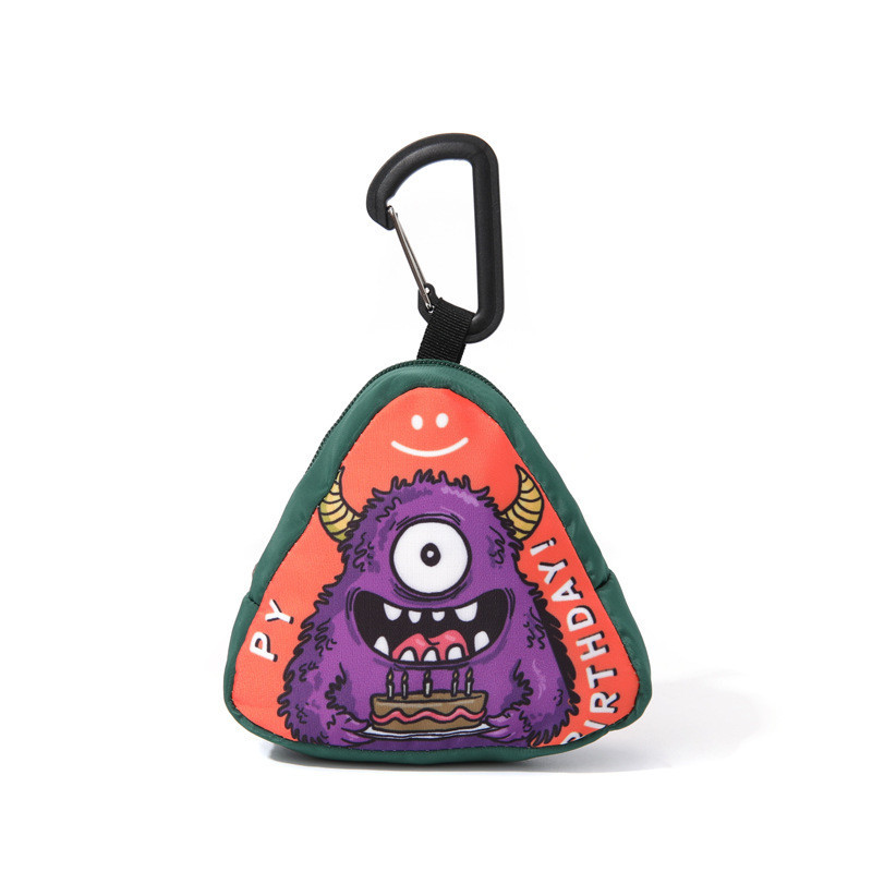 Bolsa Hip Hop Bolsa Pequena Bolsa Pequena Trendy Creative New Style Coin Purse Mini Bolsa para o Omb