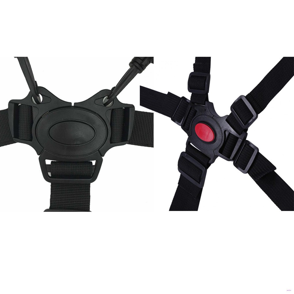 Arnês Universal De 5 Pontos Para Bebês , Cinto De Segurança Carrinho De Bebê , Cadeira Alta , Proteç