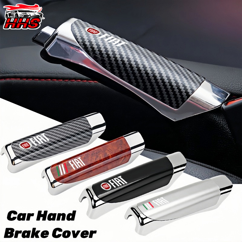 Capa Protetora Universal Para Freio De Mão De Carro Fiat , Fibra De Carbono , Antiderrapante , Acess