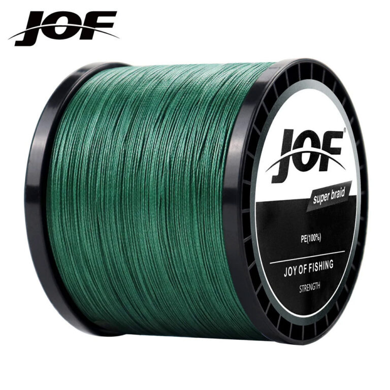 JOF Fishing Line 4 Strand 8 PE Carpa Trançada Lin