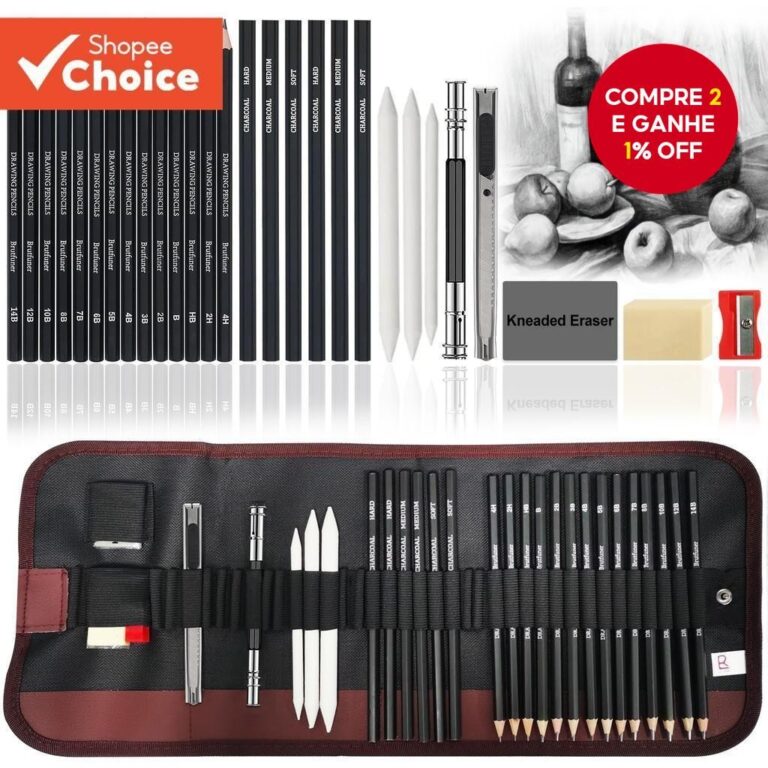 Conjunto De Lápis De Desenho 28 Unidades-Grafite