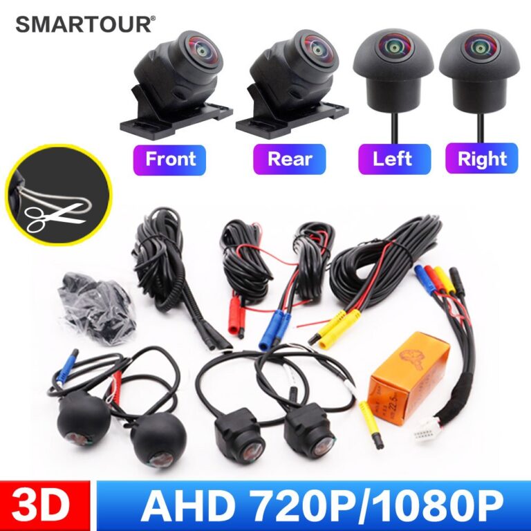Smartour AHD 1080P/720P 3D 360 Graus View Car Came