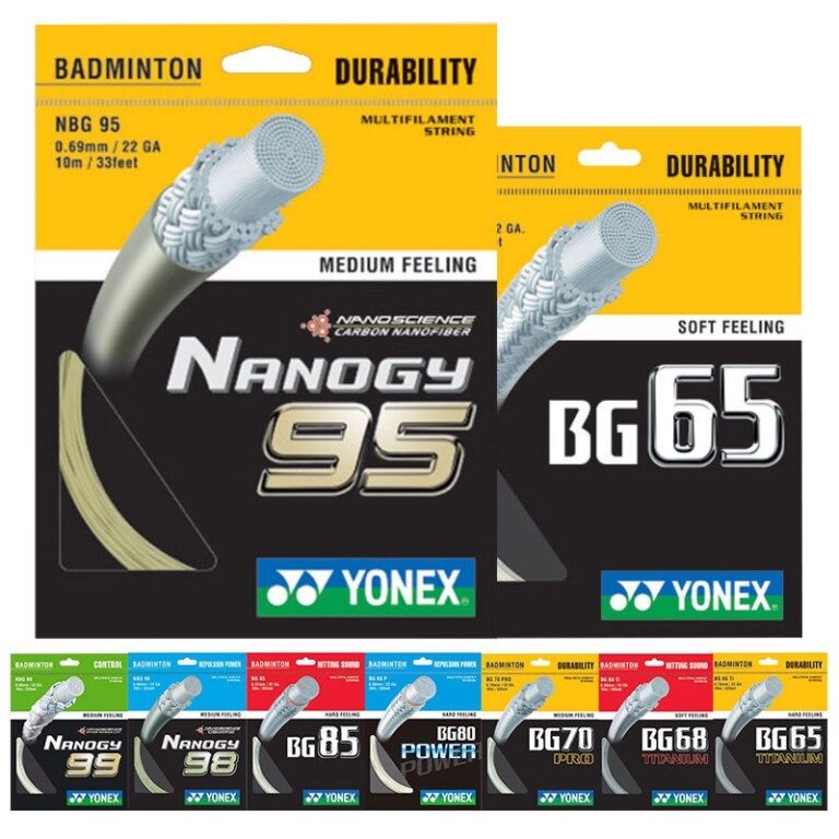 Corda De Badminton Yonex BG65 , 95 , 80 , 66um E O