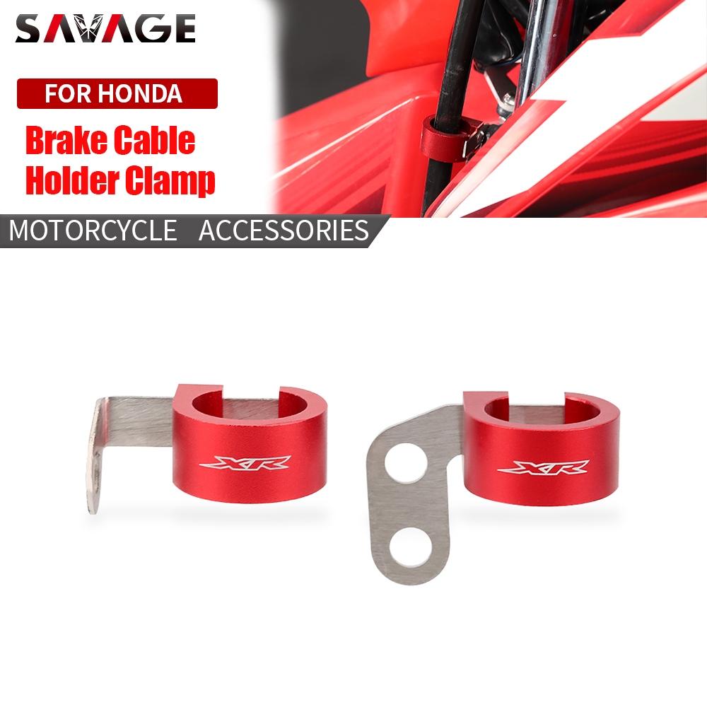 Abraçadeira De Cabo De Freio Para Honda XR 125L 150L 190L 2017-2021 Um Par De Abraçadeiras De Tubo D