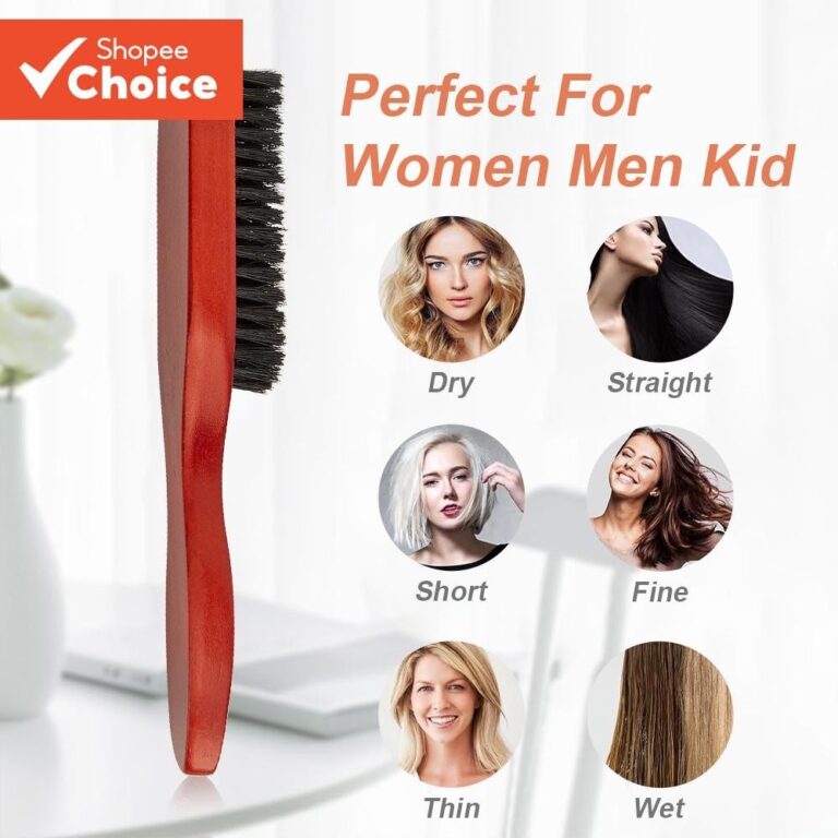 Escova De Cabelo De Madeira , Massagem Suave Verme